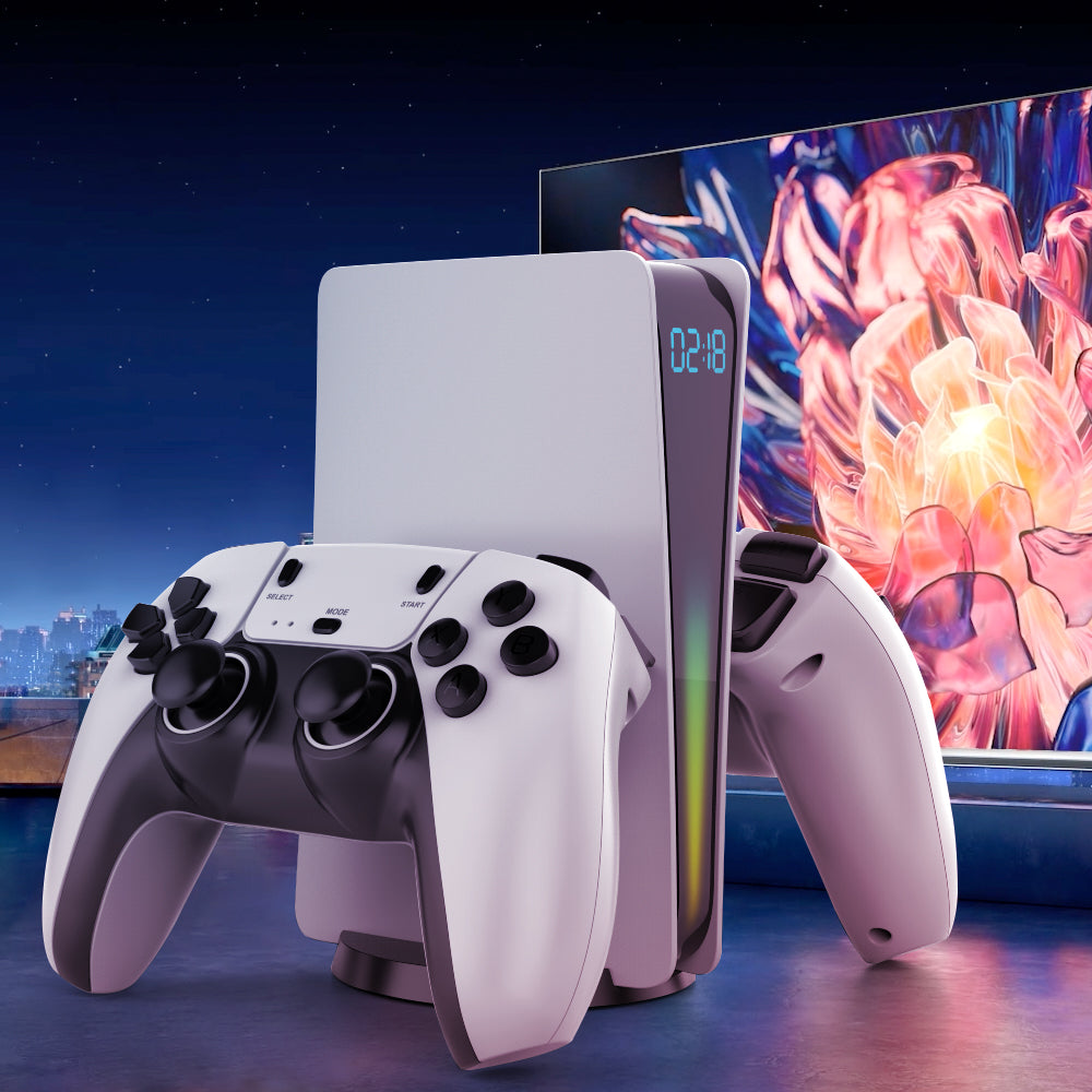 Cross-border D3S wireless handle double pair to play retro video game console with its own time display function game console