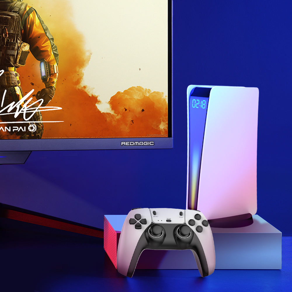 Cross-border D3S wireless handle double pair to play retro video game console with its own time display function game console