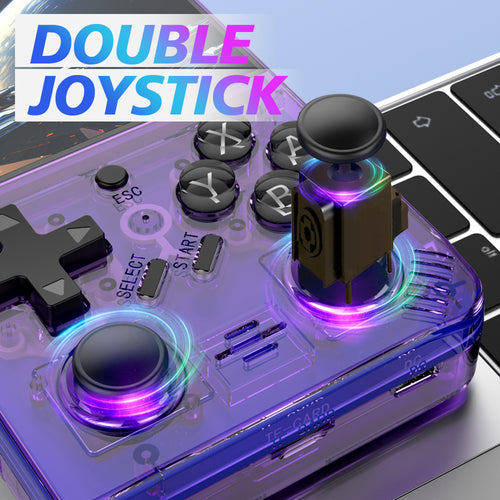 R35plus open source handheld game console, portable retro arcade game nostalgia handheld cross-border