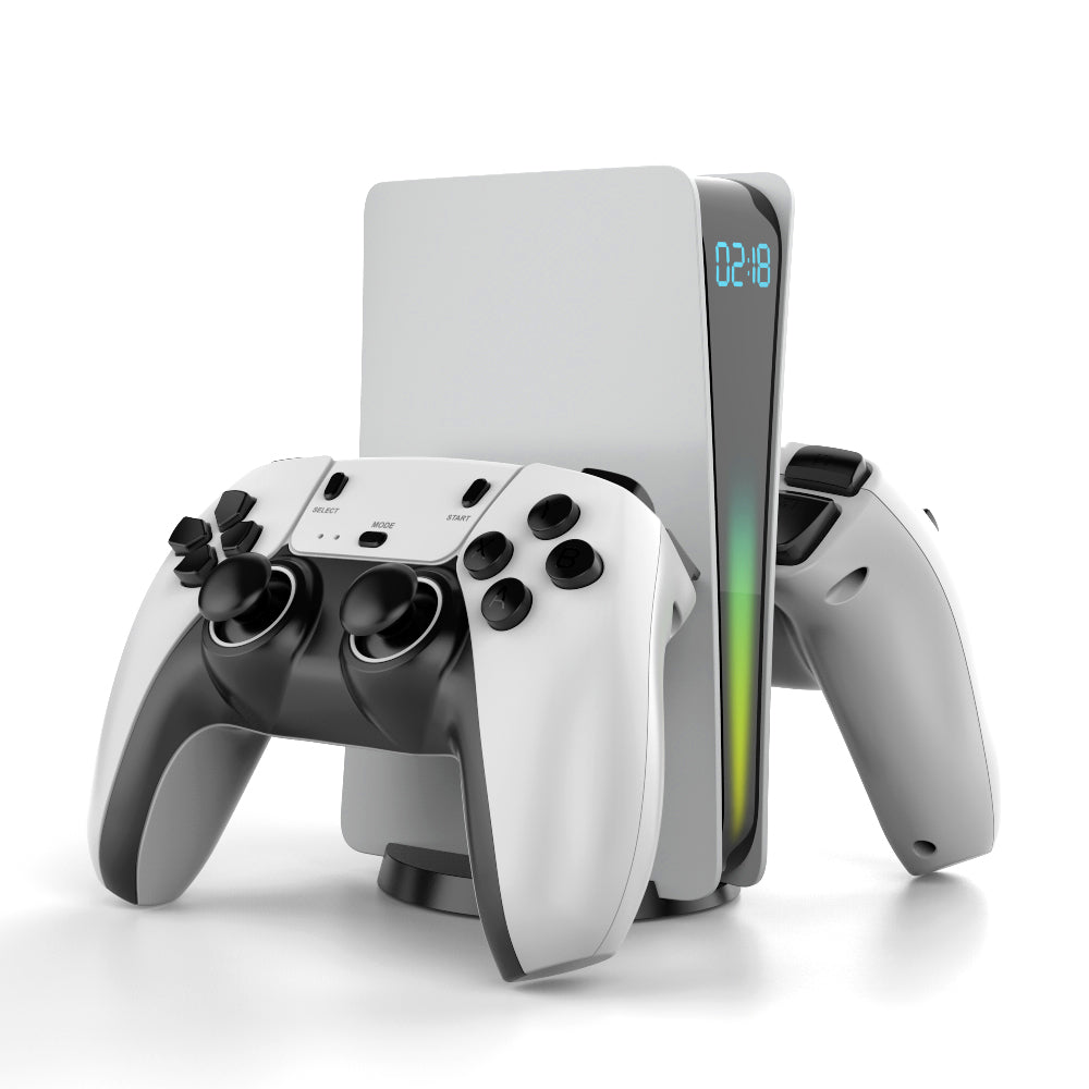 Cross-border D3S wireless handle double pair to play retro video game console with its own time display function game console