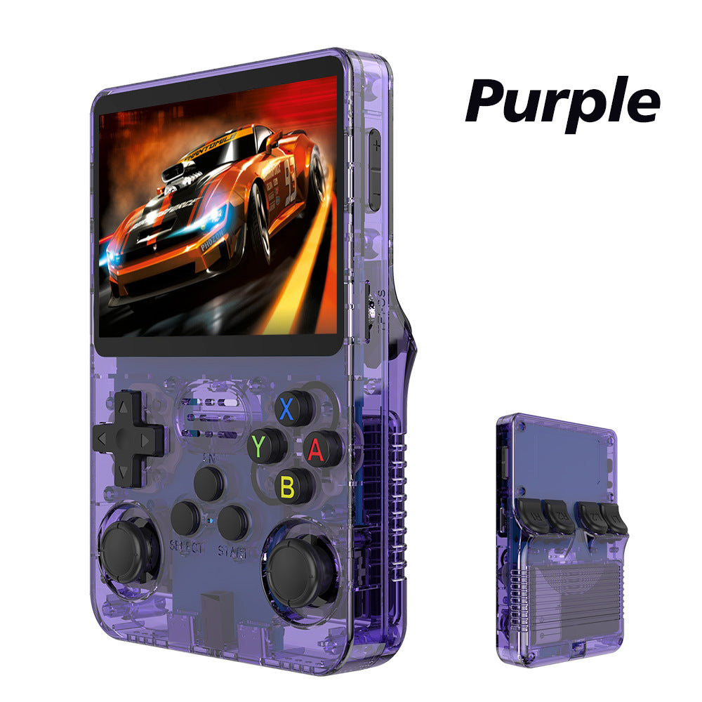 New r36s open source handheld game console, portable retro arcade game nostalgic 3D dual system handheld cross-border