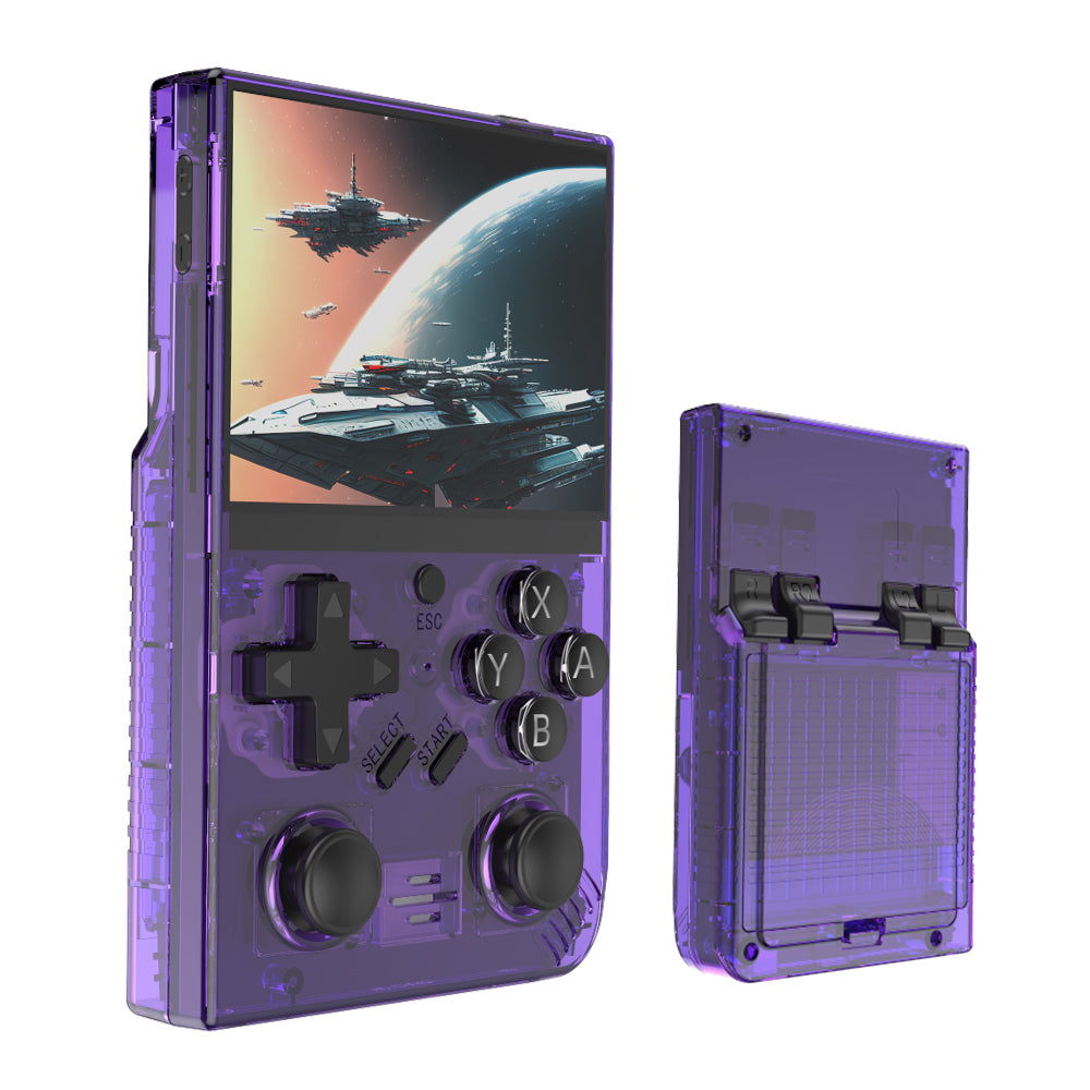 R35plus open source handheld game console, portable retro arcade game nostalgia handheld cross-border