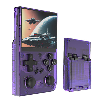 R35plus open source handheld game console, portable retro arcade game nostalgia handheld cross-border