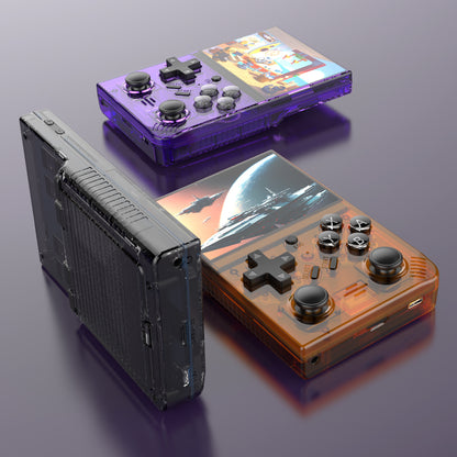 R35plus open source handheld game console, portable retro arcade game nostalgia handheld cross-border
