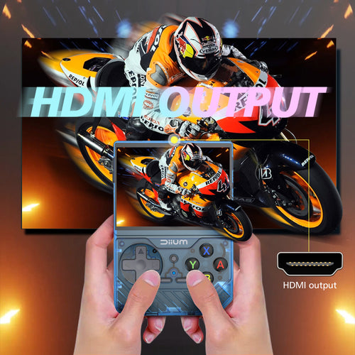 The new D008 retro handheld has built-in 10 + emulators and supports multi-language cross-border handheld