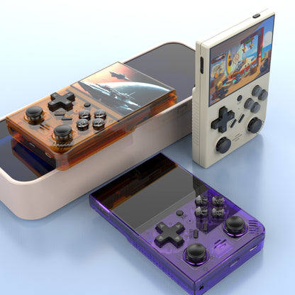 R35plus open source handheld game console, portable retro arcade game nostalgia handheld cross-border