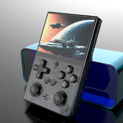 R35plus open source handheld game console, portable retro arcade game nostalgia handheld cross-border