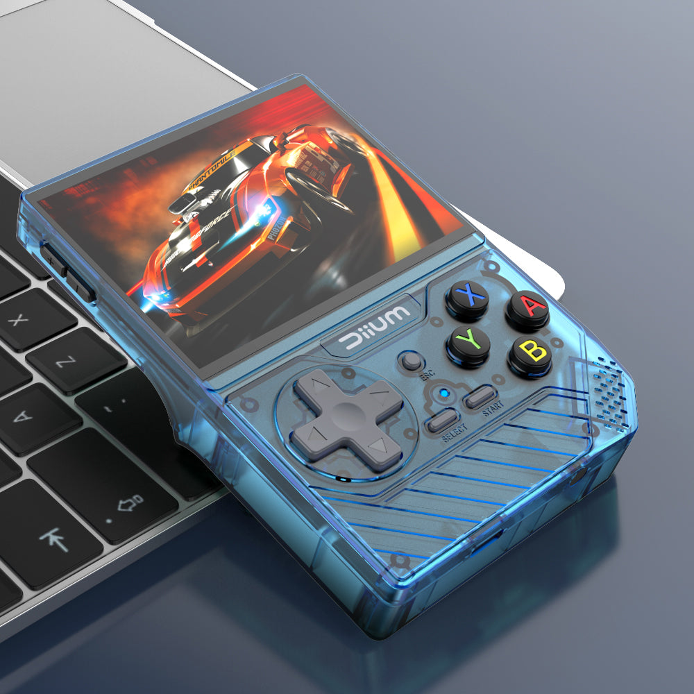 The new D008 retro handheld has built-in 10 + emulators and supports multi-language cross-border handheld