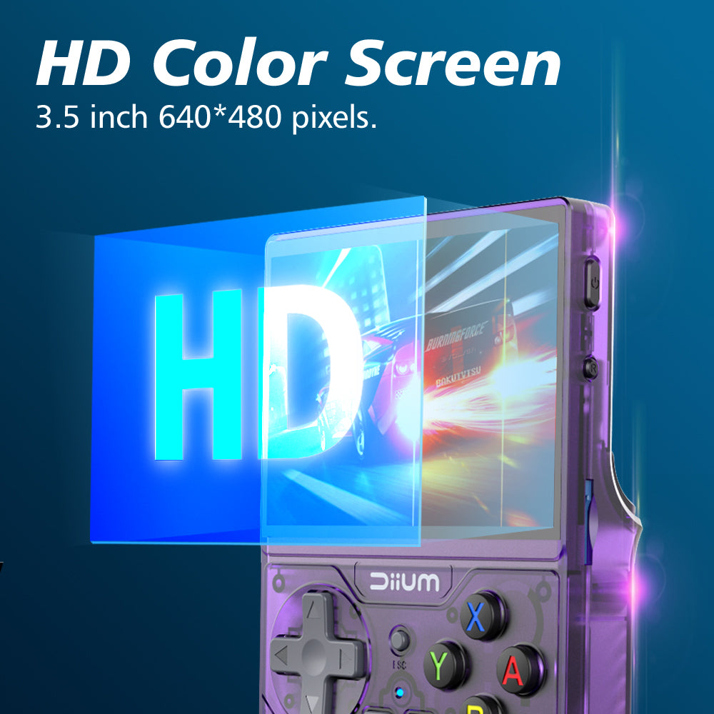 The new D008 retro handheld has built-in 10 + emulators and supports multi-language cross-border handheld