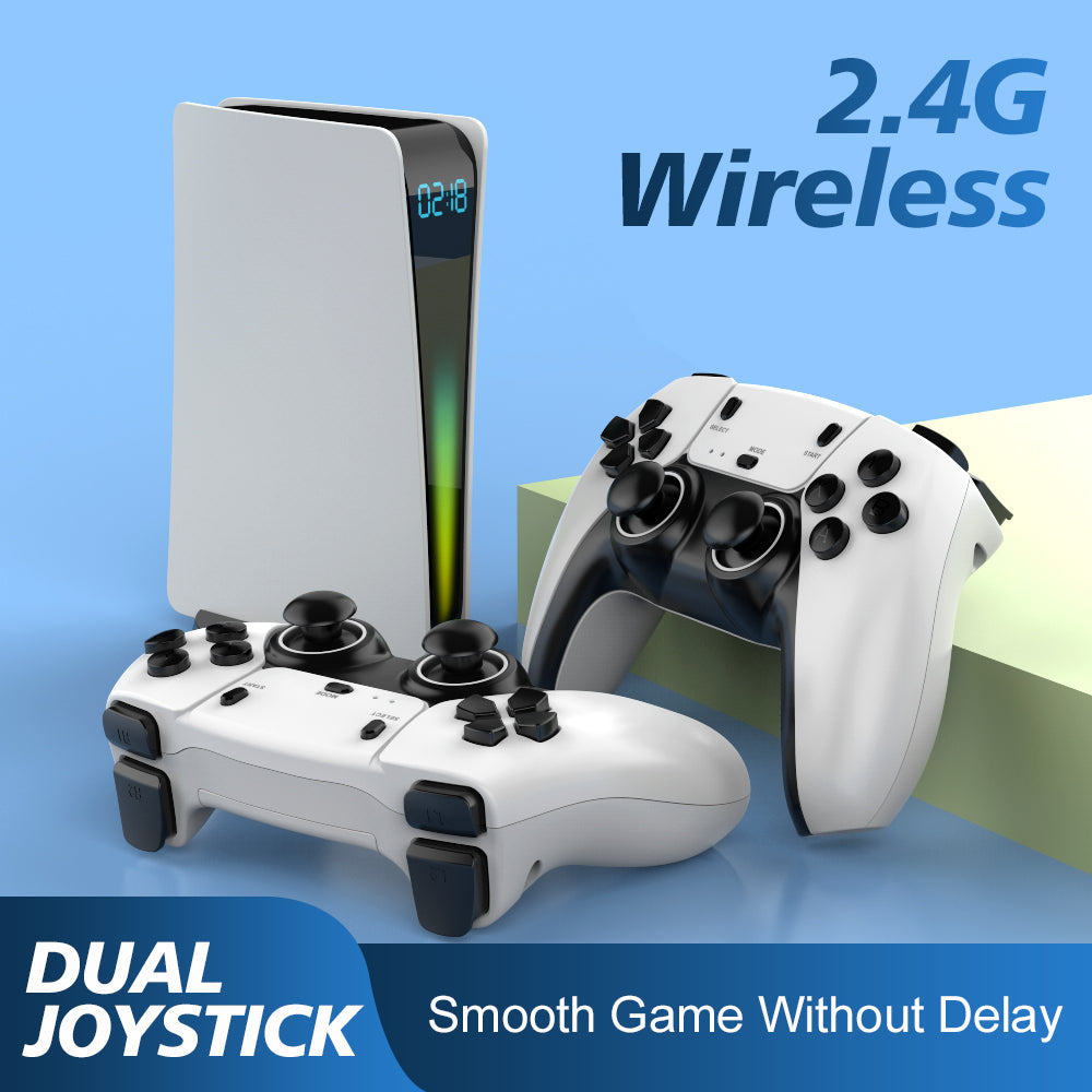 Cross-border D3S wireless handle double pair to play retro video game console with its own time display function game console