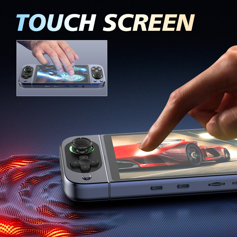 D-50plus metal body retro handheld cross-border open source plus Android dual system