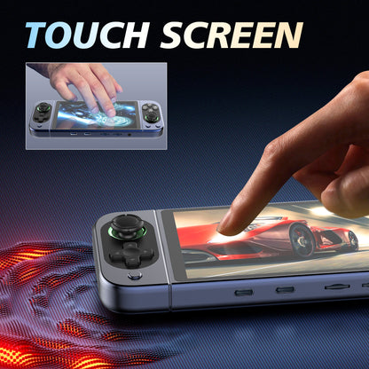 D-50plus metal body retro handheld cross-border open source plus Android dual system