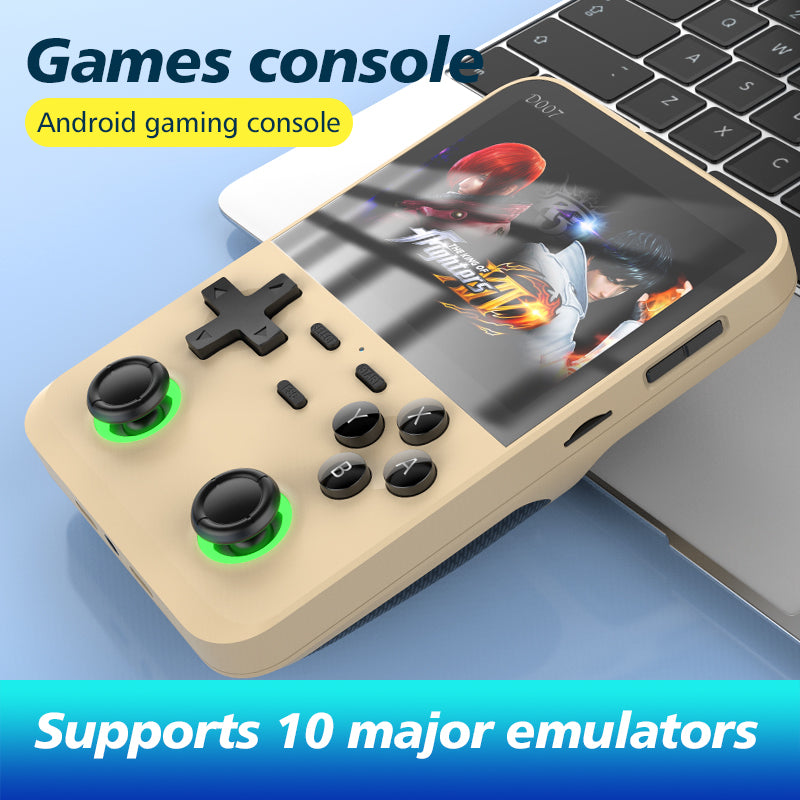 D007PLUS nostalgic retro handheld game console Android system 3.5 inches high definition large screen