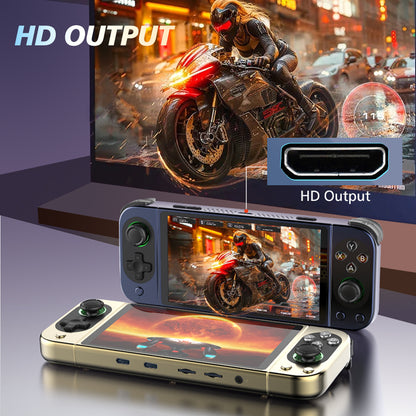 D-50plus metal body retro handheld cross-border open source plus Android dual system