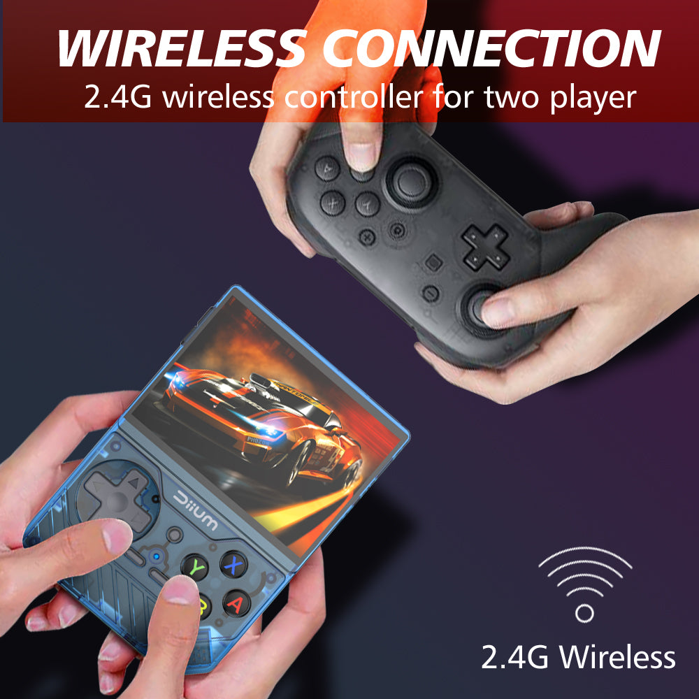 The new D008 retro handheld has built-in 10 + emulators and supports multi-language cross-border handheld