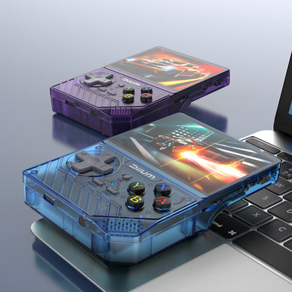 The new D008 retro handheld has built-in 10 + emulators and supports multi-language cross-border handheld