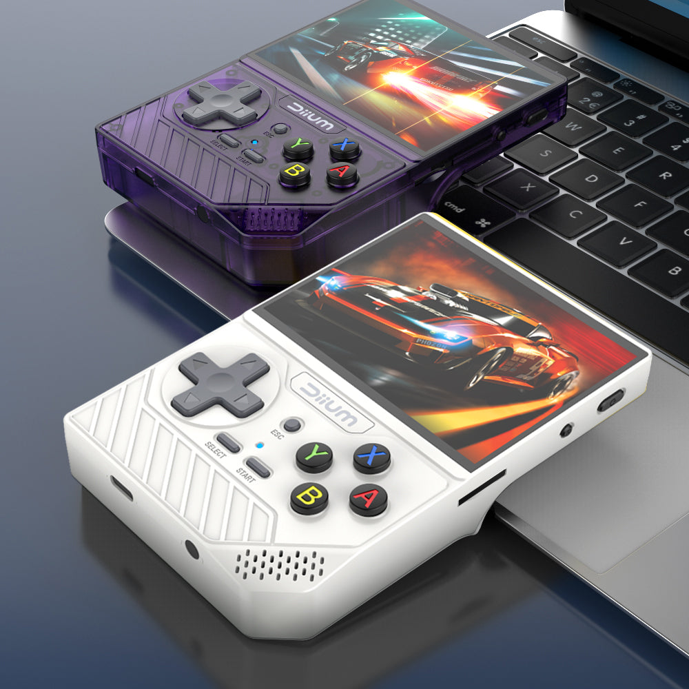The new D008 retro handheld has built-in 10 + emulators and supports multi-language cross-border handheld