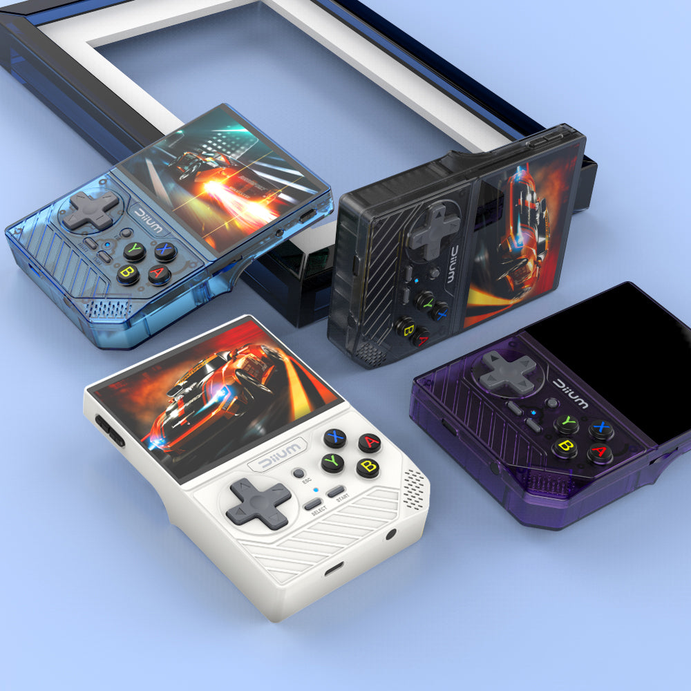 The new D008 retro handheld has built-in 10 + emulators and supports multi-language cross-border handheld