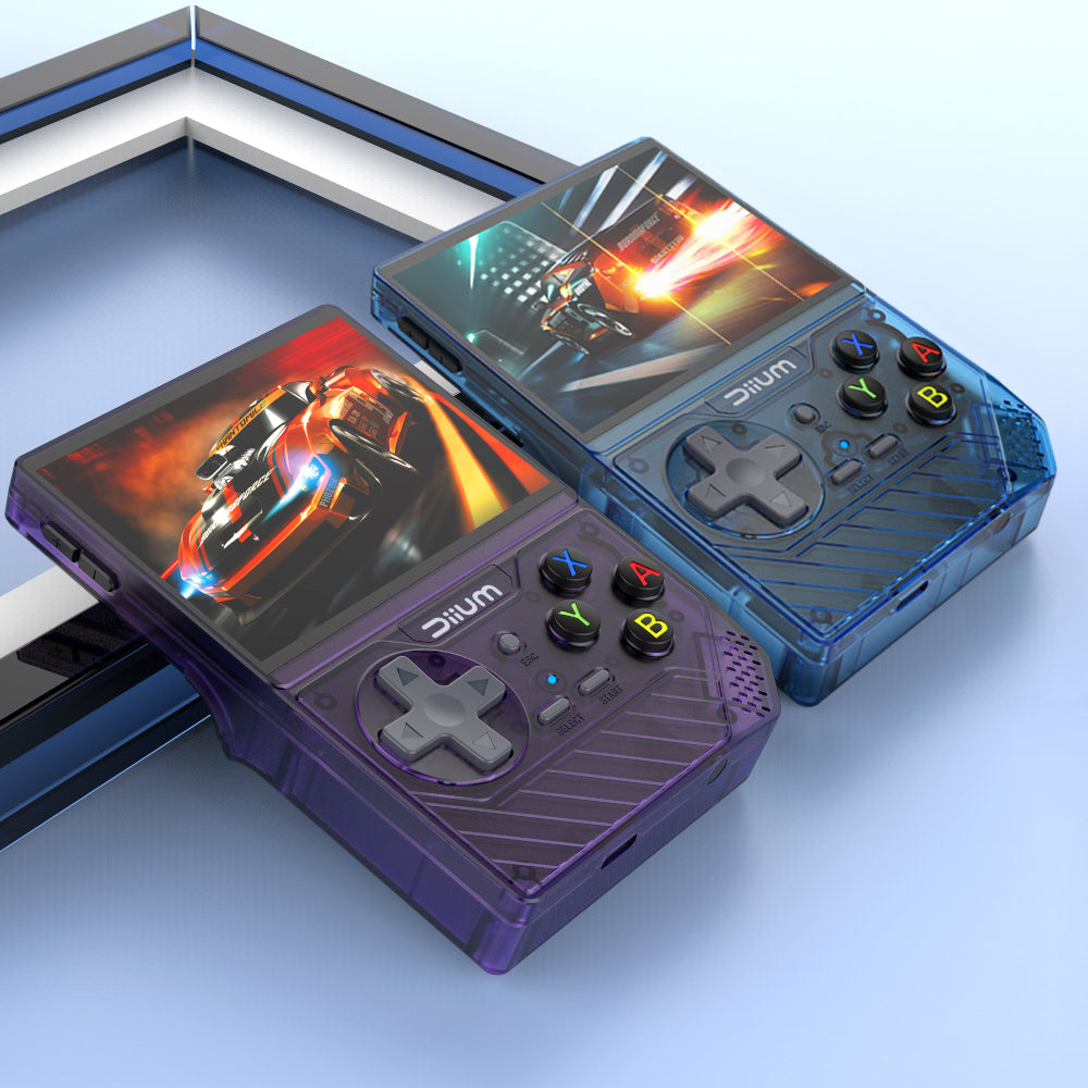 The new D008 retro handheld has built-in 10 + emulators and supports multi-language cross-border handheld