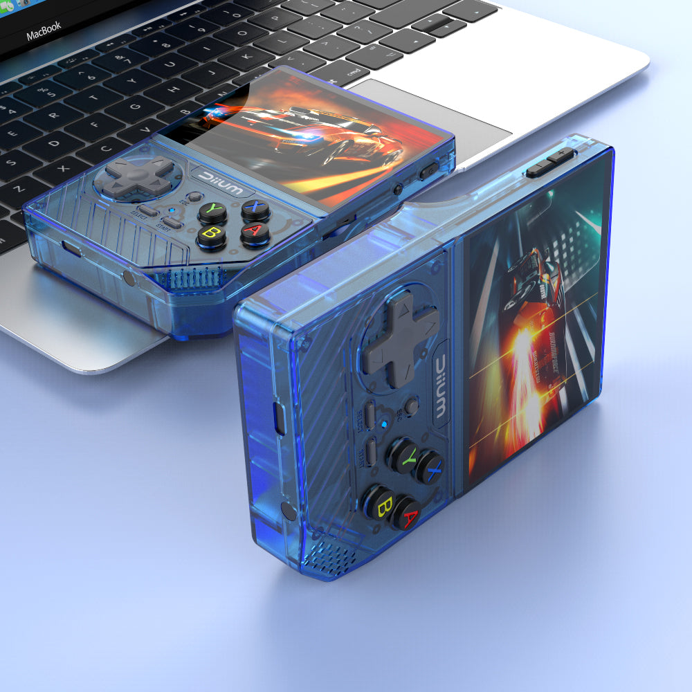 The new D008 retro handheld has built-in 10 + emulators and supports multi-language cross-border handheld
