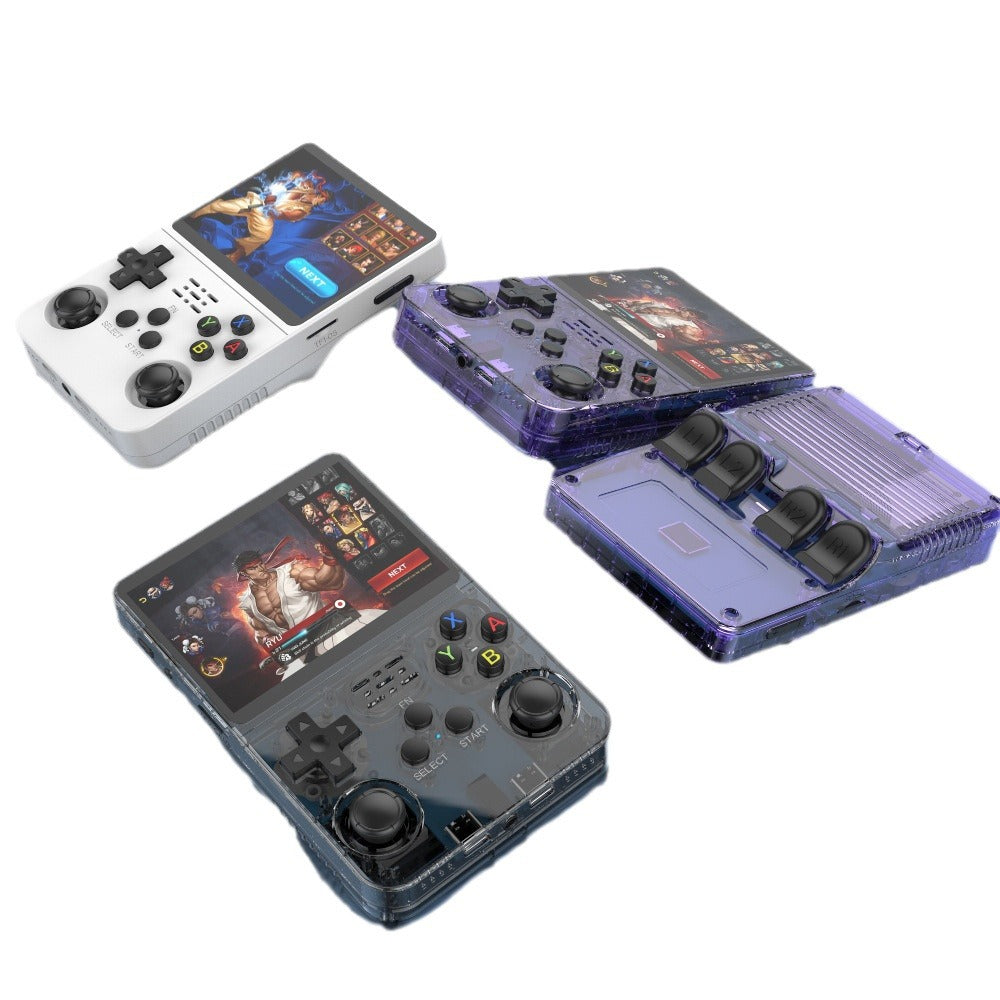 New r36s open source handheld game console, portable retro arcade game nostalgic 3D dual system handheld cross-border